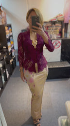 *Accessories and Sarong/Skirt sold separately.

*Product colour may slightly vary due to photographic lighting sources or your mointor setting. The actual size may vary as many of the products we produce are hand made. Please allow (0.05 to 0.1 inches) size variance.
