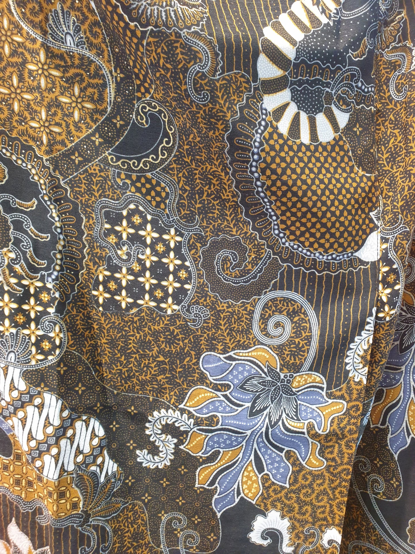 Sarong Overlap<Series 3 Batik Foil/Satin>