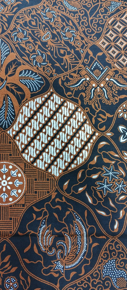Cotton Overlap Sarong Skirt