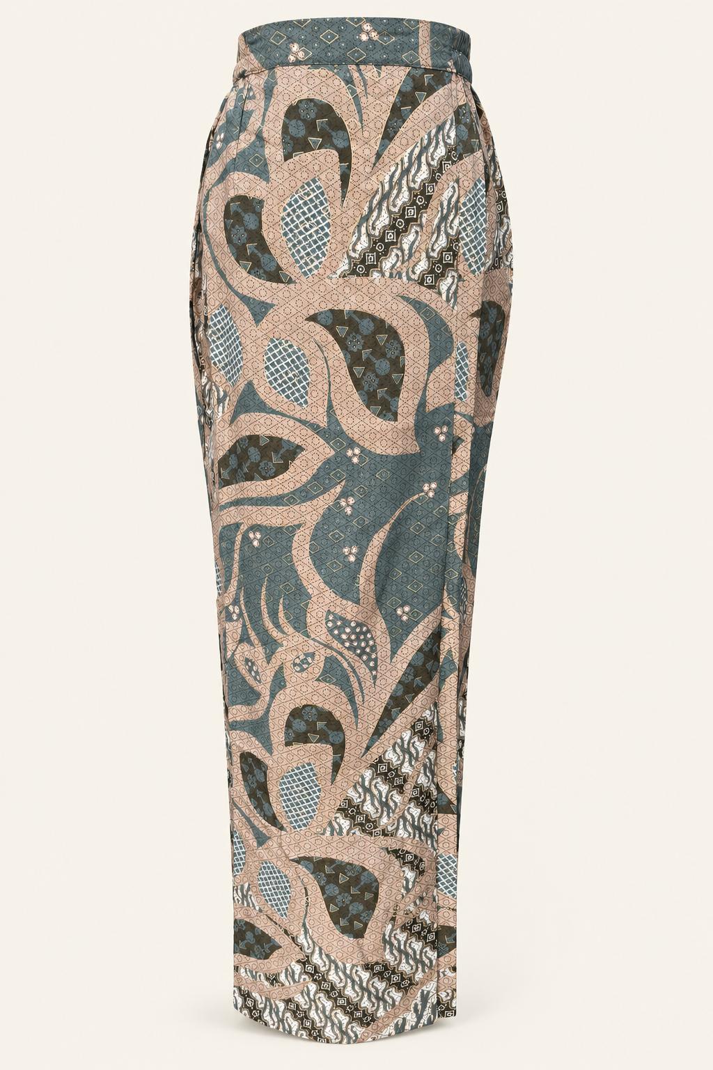Overlap Sarong Batik Satin