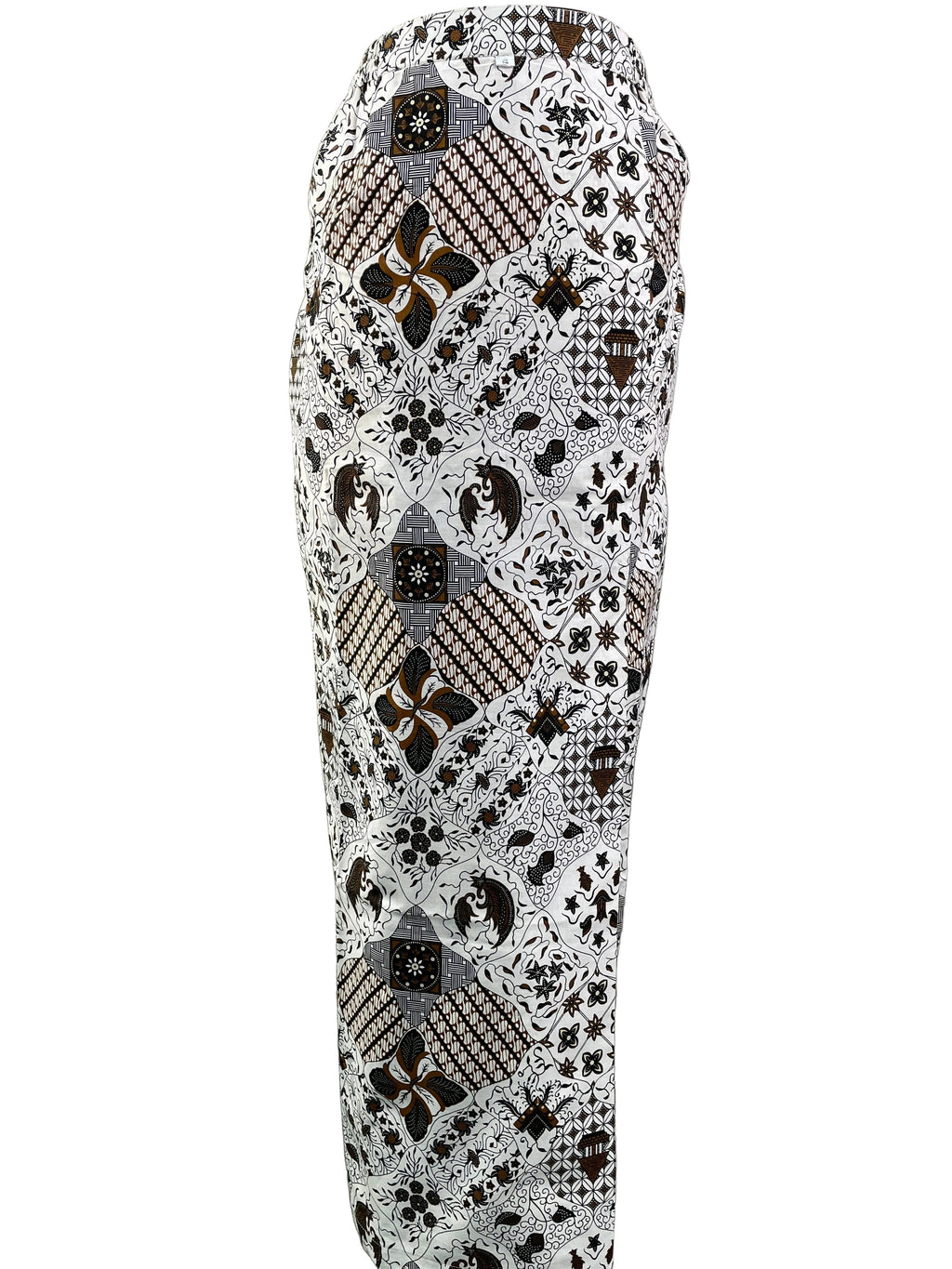 Overlap Sarong Skirt Cotton