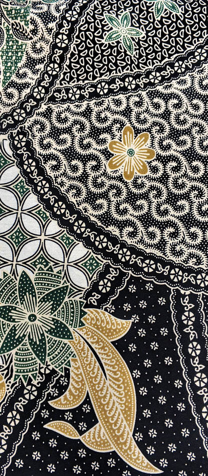 Cotton Overlap Sarong Skirt