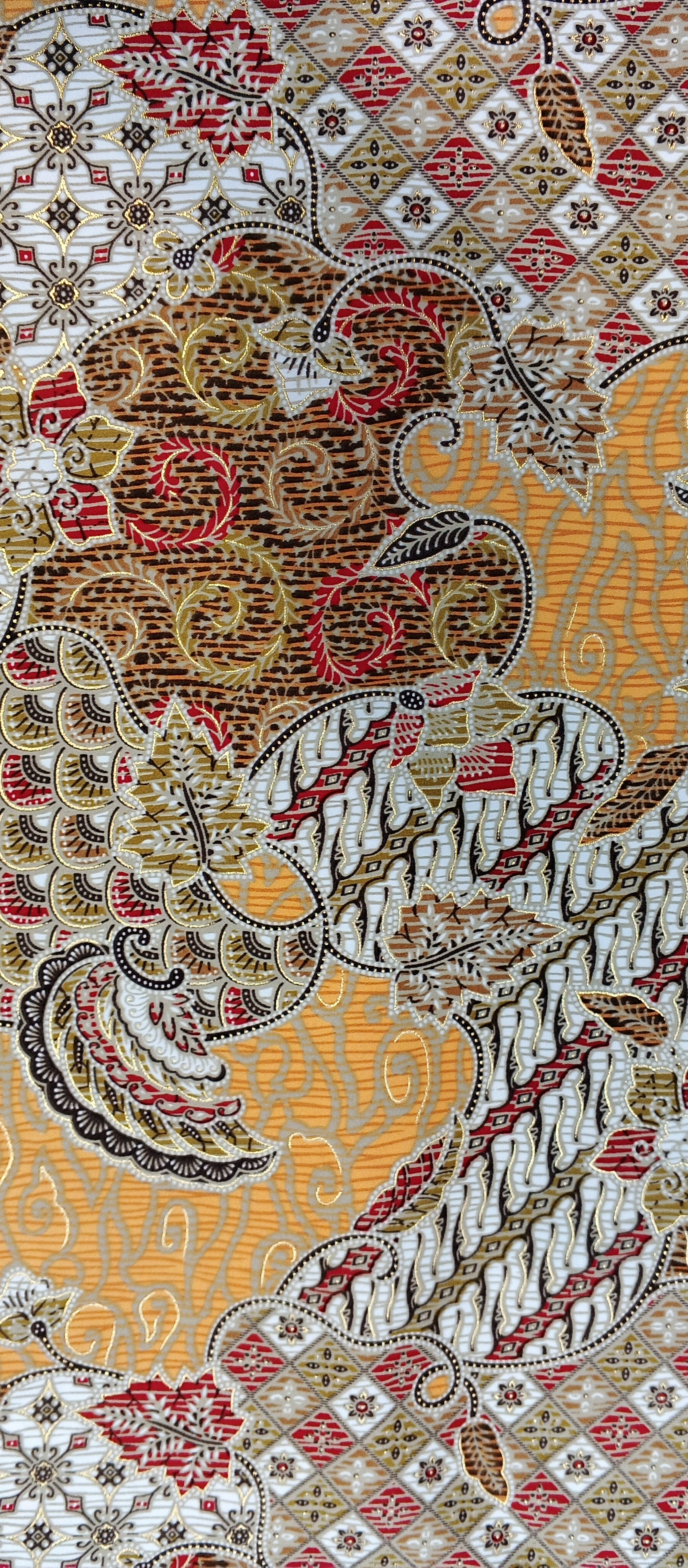 Overlap Sarong Batik Satin