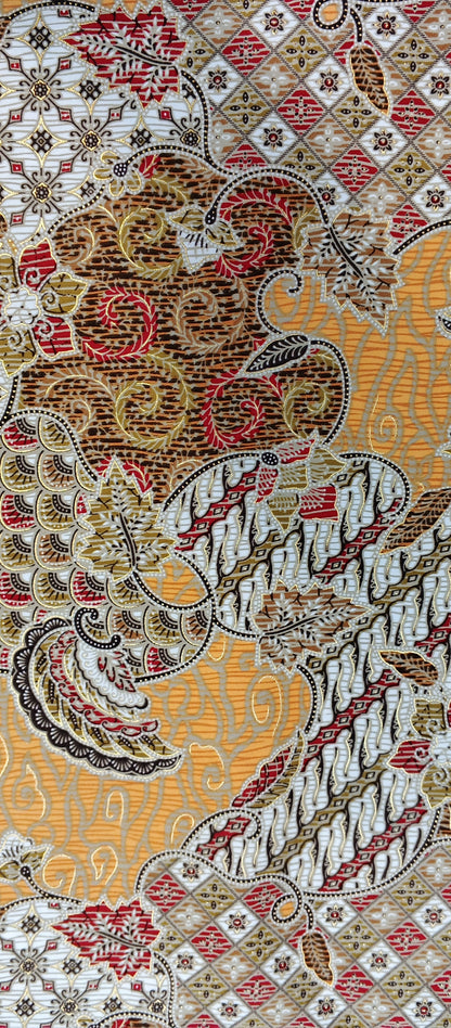 Overlap Sarong Batik Satin