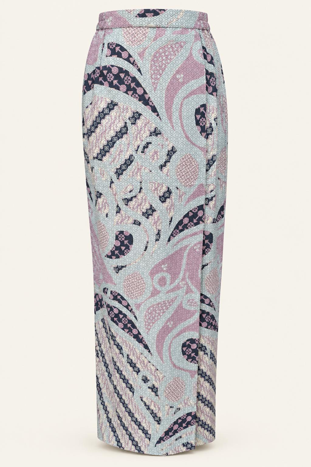 Overlap Sarong Batik Satin