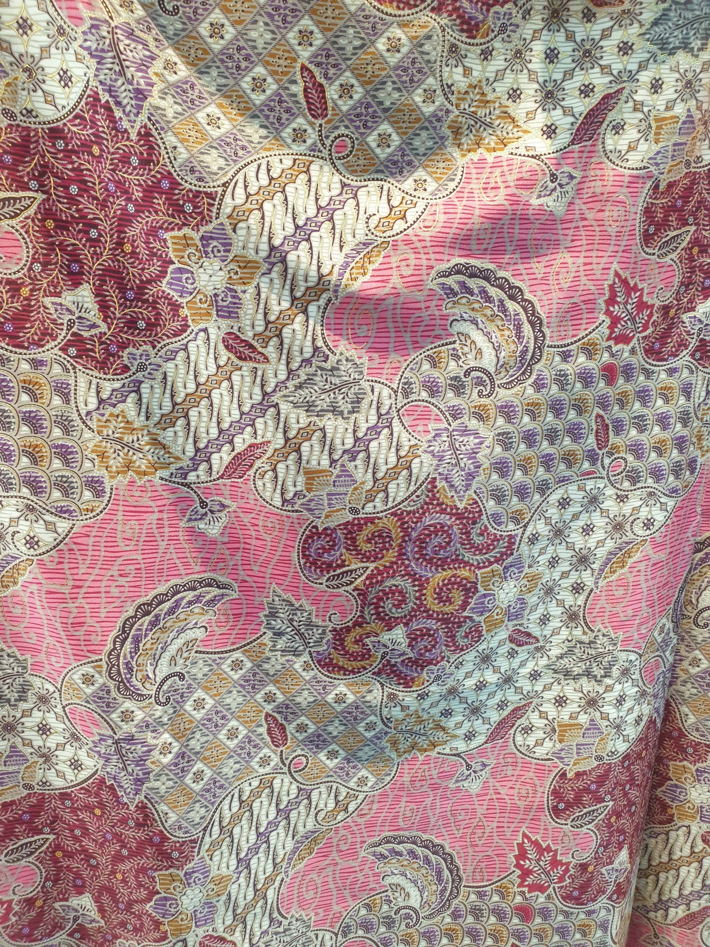 Sarong Overlap<Series 2 Batik Foil/Satin>