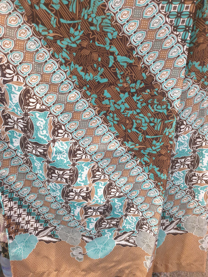 Sarong Overlap<Series 2 Batik Foil/Satin>